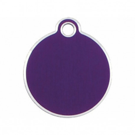 Identification plate for collar Imarc Circle Lilac