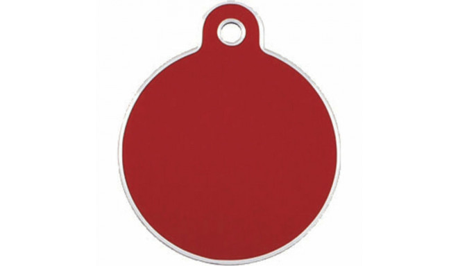 Identification plate for collar Imarc Circle Red