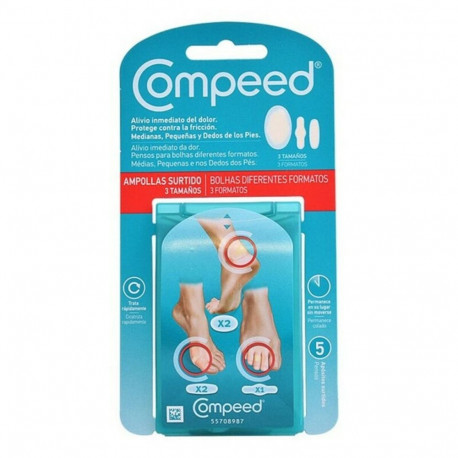 Apavu Ieliktnīši Pēdām Compeed (5 uds)