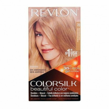 Ammoniaagivaba juuksevärv Revlon 7239919070 Kerge tuhkblond Nº 70-Rubio Medio Ceniza (1 Ühikut)