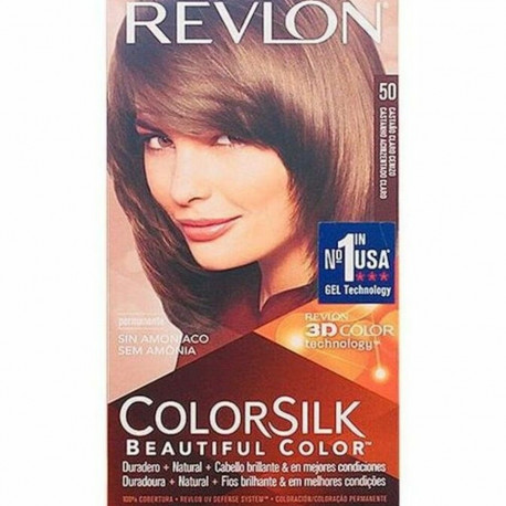Dye No Ammonia Colorsilk Revlon 929-95509 Light Ash Chestnut (1 Unit)