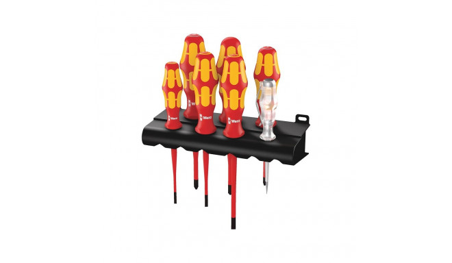 "Wera 160 iS/7 Rack Kraftform Plus Schraubendrehersatz"