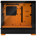 "Midi Fractal Design Pop Air RGB Orange Core TG Clear Tint"