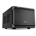"Sharkoon QB One Schwarz - Midi/Minitower ITX. Mini-ITX 3.5 "" - PC-/Server Netzteil Kühler - USB. U
