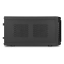 "Sharkoon QB One Schwarz - Midi/Minitower ITX. Mini-ITX 3.5 "" - PC-/Server Netzteil Kühler - USB. U