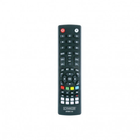 Schwaiger universaalne kaugjuhtimispult 8-in-1 eelprogrammeeritud, must