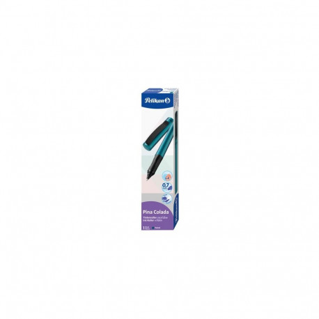 "Pelikan Tintenroller Pina Colada petrol +1 Tintenpatrone Faltschachtel"