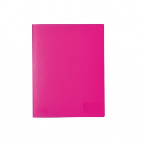 "HERMA Schnellhefter A4 neon pink Polypropylen 3St."