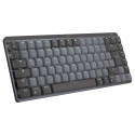 "Logitech MX Mechanical Mini Minimalist Wireless Illuminated Keyboard - GRAPHITE - (DE) - CLICKY"