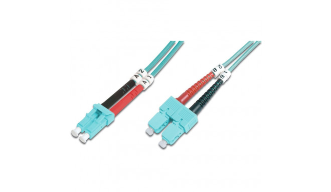 "DIGITUS LWL Patchkabel LC -> SC 3.00m Multimode Duplex OM3"