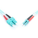 "DIGITUS LWL Patchkabel LC -> SC 2.00m Multimode Duplex OM3"