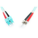 "DIGITUS LWL Patchkabel ST -> SC 2.00m Multimode Duplex OM3"