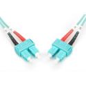 "DIGITUS LWL Patchkabel SC -> SC 10.00m Multimode Duplex OM3"