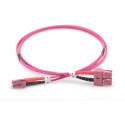 "DIGITUS LWL Patchkabel LC -> SC 10.00m Multimode Duplex OM4"