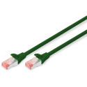 "DIGITUS Patchkabel Cat6 S/FTP 2xRJ45 3.0m grün Hebelschutz"