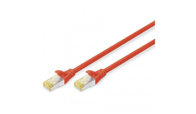 "DIGITUS CAT 6A S/FTP Patchkabel. 3m. rot"