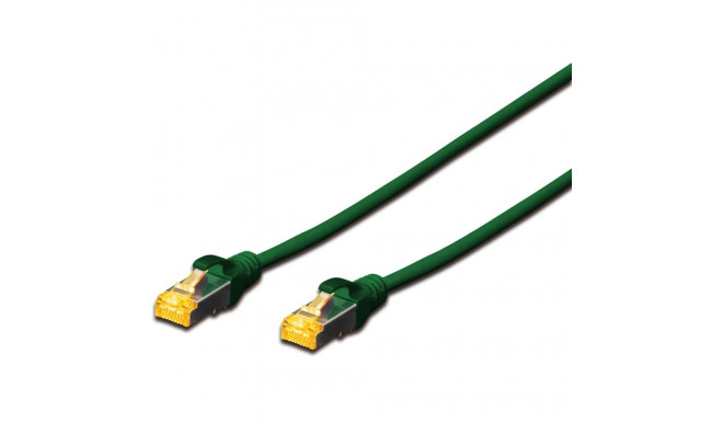 "DIGITUS CAT 6A S/FTP Patchkabel, 1m, grün"