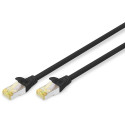 "DIGITUS CAT 6A S/FTP Patchkabel. 1m. schwarz"