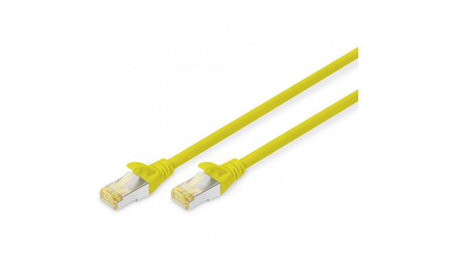 "DIGITUS CAT 6A S/FTP Patchkabel. 0.5m. gelb"