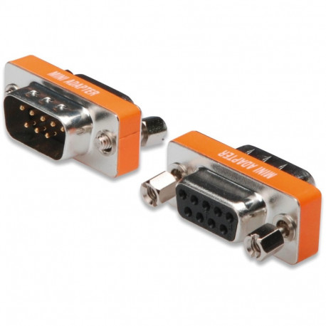 "DIGITUS Mini-Null-Modem-Adapter D-Sub9 M/F"