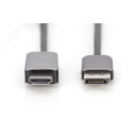 "DIGITUS Adapterkabel DP -> HDMI A St/St 8K 1m schwarz"