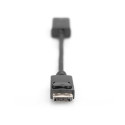 "DIGITUS DisplayPort Adapter DPort -> HDMI St/Bu 0,2m aktiv"