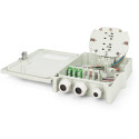 "DIGITUS FTTH Box bestückt OS2 12Fasern LC/APC"