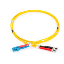 "DIGITUS LWL Patchkabel LC -> St 1.00m Singlemode Duplex OS2"