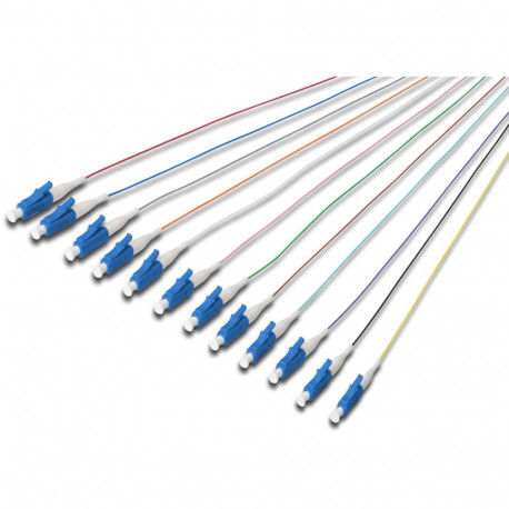 "DIGITUS LWL Pigtails LC simplex OS2 12Stk 2.00m"