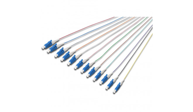 "DIGITUS LWL Pigtails LC simplex OS2 12Stk 2.00m"
