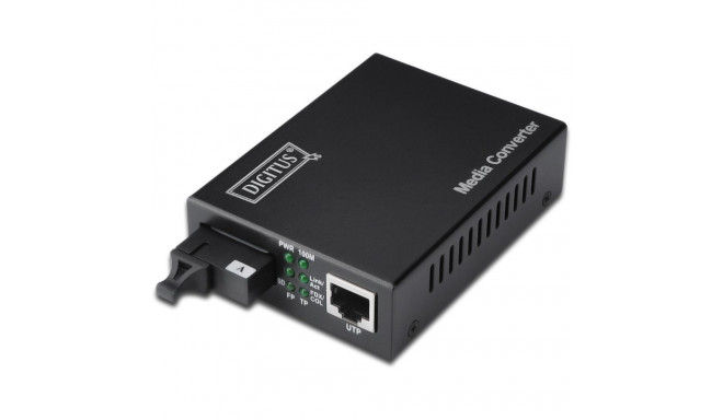 "DIGITUS Bidirectional Gigabit Medienkonverter. RJ45 / SC"
