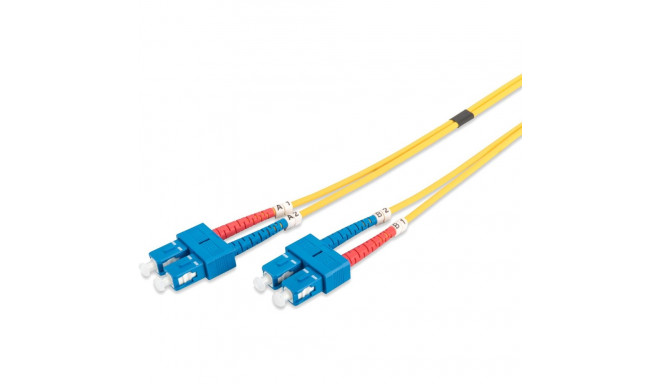 "DIGITUS LWL Patchkabel SC -> SC 2.00m Singlemode Duplex OS2"