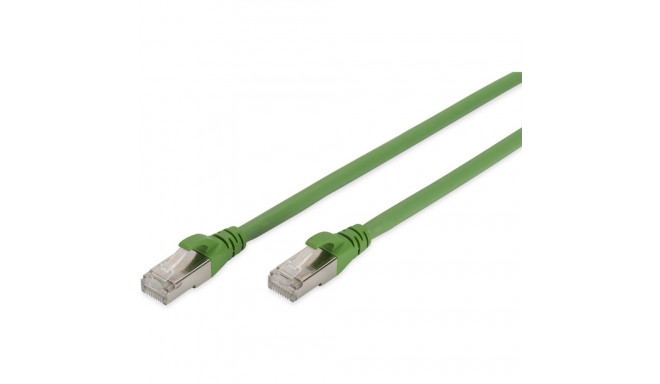 "DIGITUS CAT 6A S/FTP Patchkabel. PUR (TPU). 1m. grün"