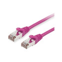 "Equip Patchkabel Cat6 S/FTP 2xRJ45 1.50m lila LSZH Polybeutel"