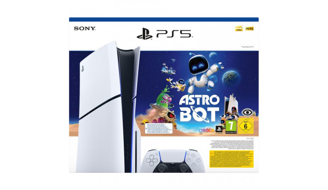 "Sony PlayStation 5 Slim 1TB Astro Bot Bundle weiß"