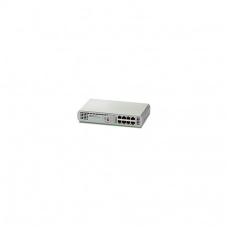 "ALLIED 8 port 10/100/1000TX unmanaged switch with external power supply EU Power Adapter"