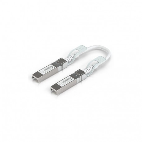"Ubiquiti UniFi Uplink Cable • SFP28 • weiß • 0.15m • 10er Pack • UACC-Uplink-SFP28-0.15M-10"