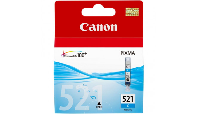 "Canon Tinte CLI-521C 2934B001 Cyan"