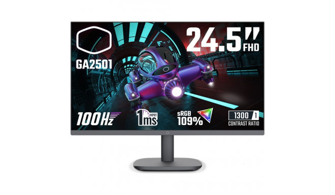"Cooler Master LCD 24"" FHD 100Hz CMI-GA2501-EU IPS EU Power cord monitor"