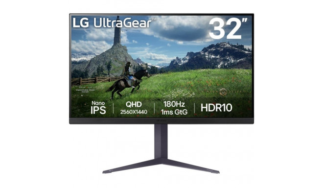 "81,3cm/32"" (2560x1440) LG 32GS85QX-B UltraGear QHD Gaming IPS 16:9 2x HDMI 1ms DP Nano IPS 180Hz"