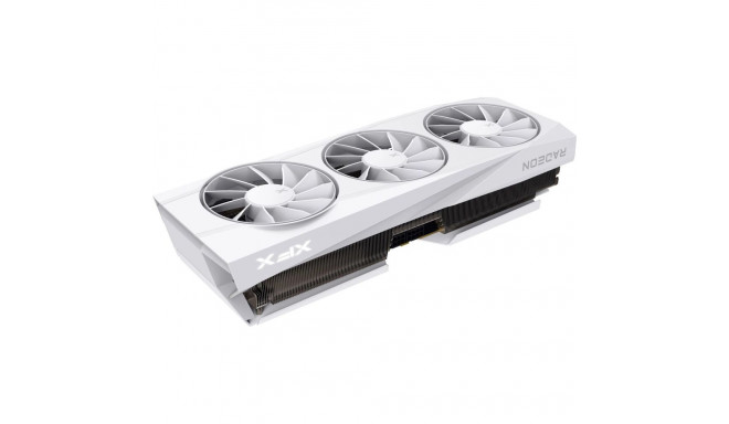 "RX 9070 XT 16GB XFX Quicksilver Gaming GDDR6 3 Fan white"