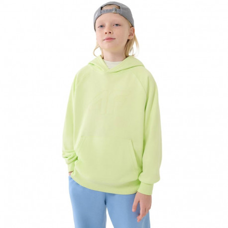 Bluza dla chłopca 4F M1712 soczysta zieleń neon 4FJWSS25TSWSM1712 45N 152cm