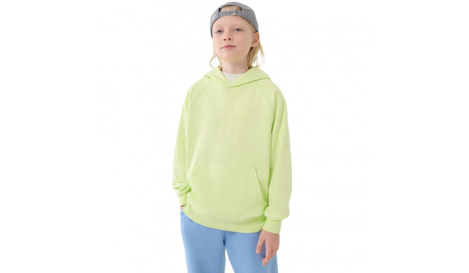 Bluza dla chłopca 4F M1712 soczysta zieleń neon 4FJWSS25TSWSM1712 45N 152cm