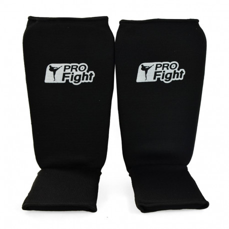 Ochraniacz na goleń stopę Step Profight Cotton 1104 czarny   S