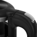 Adler veekeetja LED-ekraaniga AD 1305 elektriline 2200 W 1.7 l plast 360° pöörlev alus must/hõbedane