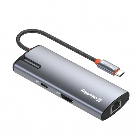 ColorWay 6-in-1 Docking Station | CW-HUB02 | 100 W