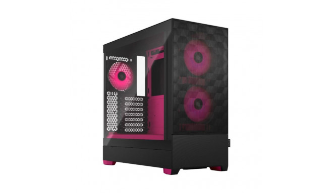 Fractal Design Pop Air RGB magenta Core TG ATX korpus aknaga, must/magenta