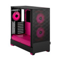 Fractal Design Pop Air RGB magenta Core TG ATX korpus aknaga, must/magenta