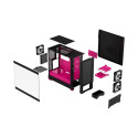 Fractal Design Pop Air RGB magenta Core TG ATX korpus aknaga, must/magenta