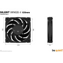 be quiet! Silent Wings 4 fan, 120 mm